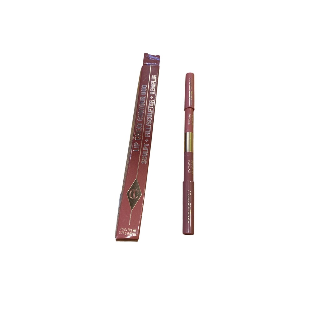 Charlotte Tilbury Lip Cheat Contour Duo Pencil Fairs Sculpt + Fill NIB